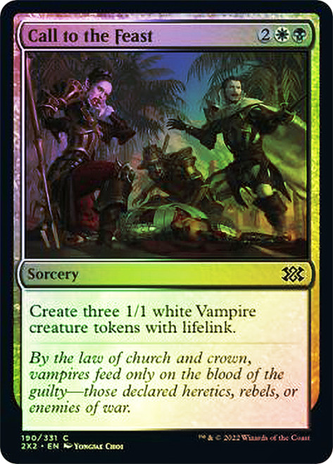 Call to the Feast\nDouble Masters 2022\nSingle\nMagic The Gathering