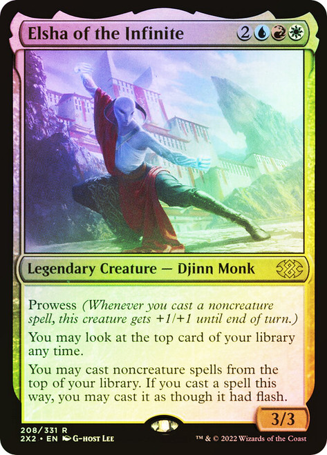 Elsha of the Infinite
Double Masters 2022
Single
Magic: The Gathering