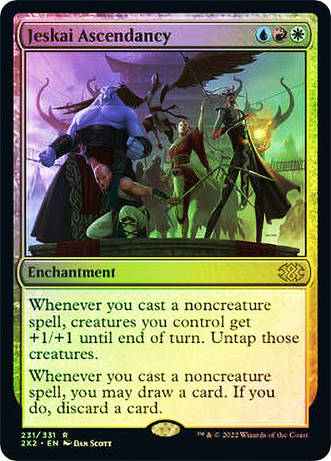 Jeskai Ascendancy\nDouble Masters 2022\nSingle\nMagic The Gathering