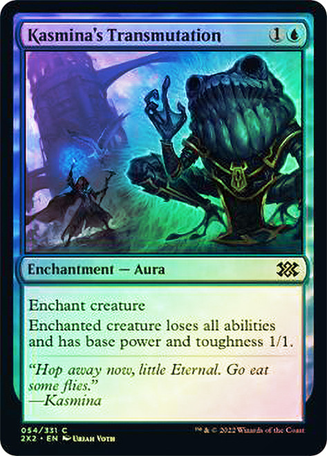 Kasmina's Transmutation\nDouble Masters 2022\nSingle\nMagic The Gathering