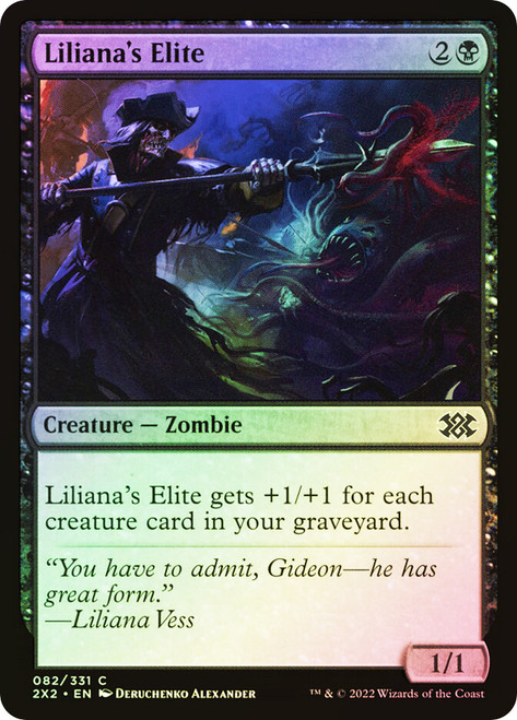 Liliana's Elite
Double Masters 2022
Single
Magic: The Gathering