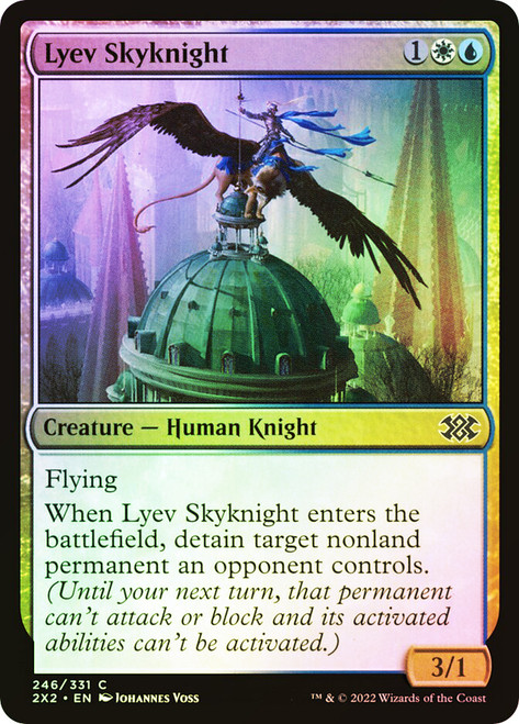 Lyev Skyknight
Double Masters 2022
Single
Magic: The Gathering