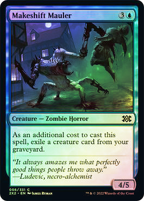 Makeshift Mauler\nDouble Masters 2022\nSingle\nMagic The Gathering