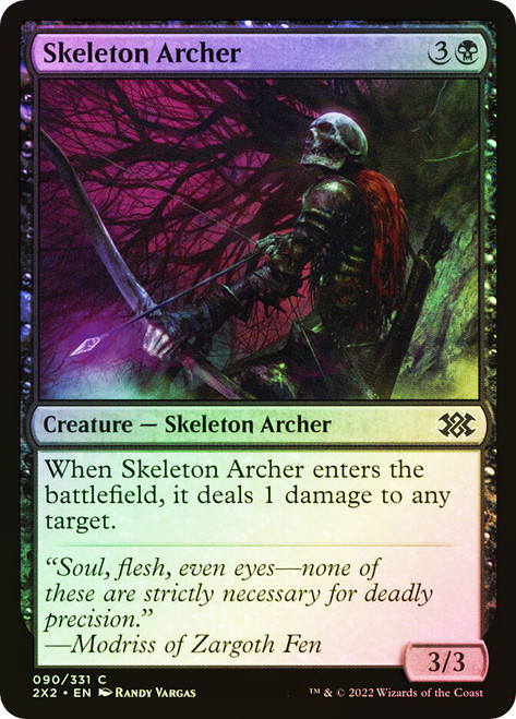 Skeleton Archer
Double Masters 2022
Single
Magic: The Gathering
