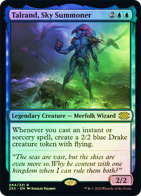 Talrand, Sky Summoner\nDouble Masters 2022\nSingle\nMagic The Gathering