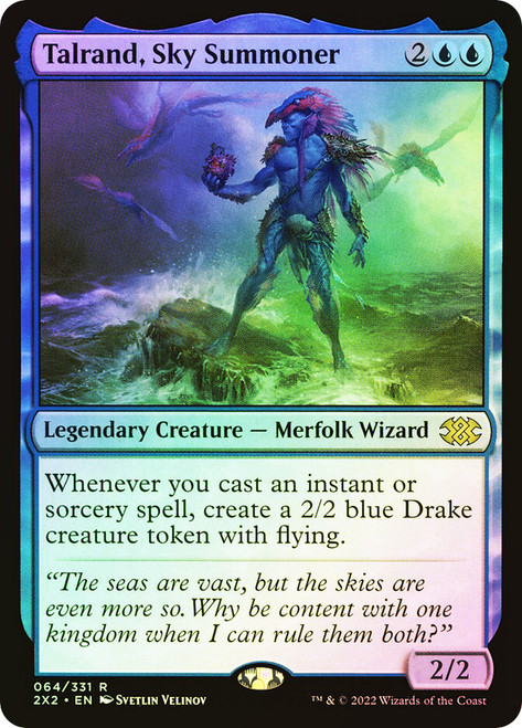 Talrand, Sky Summoner
Double Masters 2022
Single
Magic: The Gathering