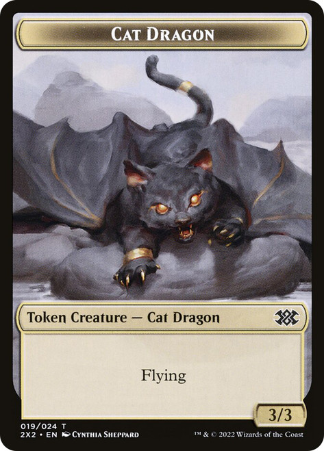 {Cat Dragon Token} // {Monk Token}
Double Masters 2022
Single
Magic: The Gathering