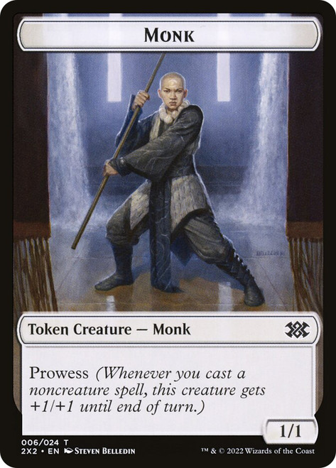 {Monk Token} // {Spider Token}
Double Masters 2022
Single
Magic: The Gathering