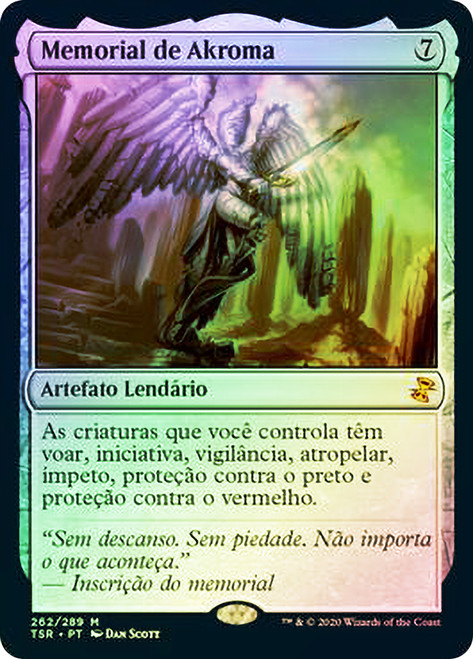 Akroma's Memorial\nTime Spiral Remastered - Portuguese\nSingle\nMagic The Gathering