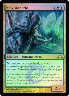 Biovisionary\nGatecrash - Portuguese\nSingle\nMagic The Gathering
