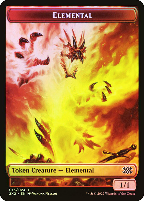 {Elemental Token} // {Vampire Token}
Double Masters 2022
Single
Magic: The Gathering