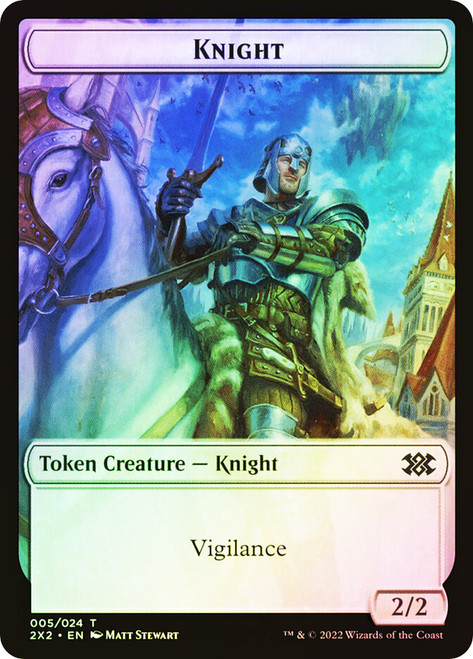 {Knight Token} // {Worm Token}
Double Masters 2022
Single
Magic: The Gathering