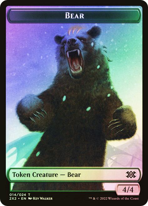 {Bear Token} // {Knight Token}
Double Masters 2022
Single
Magic: The Gathering