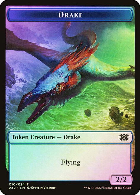 {Drake Token} // {Treasure Token}
Double Masters 2022
Single
Magic: The Gathering