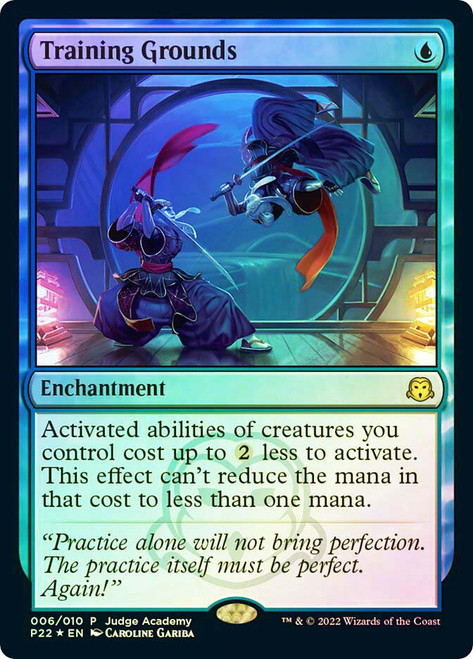 Training Grounds (Judge)\nPromo: General\nSingle\nMagic The Gathering