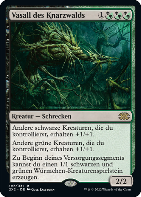 Creakwood Liege\nDouble Masters 2022 - German\nSingle\nMagic The Gathering