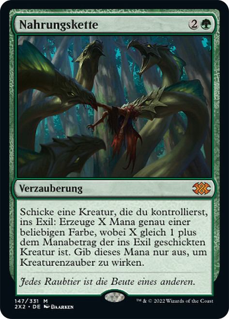 Food Chain\nDouble Masters 2022 - German\nSingle\nMagic The Gathering