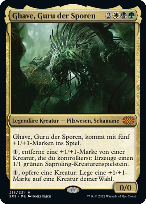 Ghave, Guru of Spores | Double Masters 2022 | Star City Games