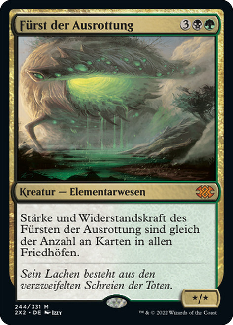 Lord of Extinction\nDouble Masters 2022 - German\nSingle\nMagic The Gathering