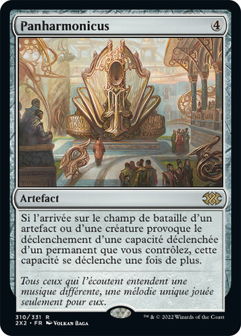 Panharmonicon\nDouble Masters 2022 - French\nSingle\nMagic The Gathering