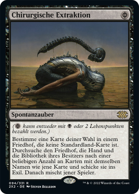 Surgical Extraction\nDouble Masters 2022 - German\nSingle\nMagic The Gathering