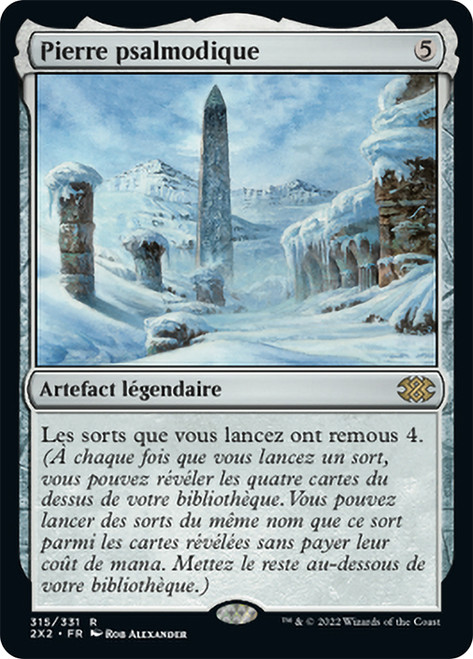 Thrumming Stone\nDouble Masters 2022 - French\nSingle\nMagic The Gathering