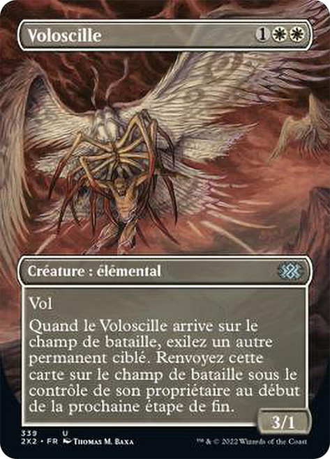 Flickerwisp (Borderless)\nDouble Masters 2022 - Variants - French\nSingle\nMagic The Gathering