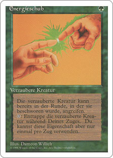 Instill Energy\n3rd Edition / Revised - German\nSingle\nMagic The Gathering