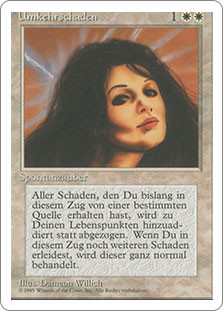 Reverse Damage\n3rd Edition / Revised - German\nSingle\nMagic The Gathering