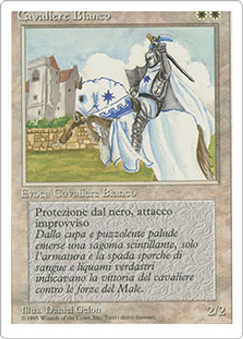 White Knight | 3rd Edition / Revised - Italian | Star City Games