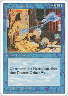 Control Magic\n4th Edition - German\nSingle\nMagic The Gathering