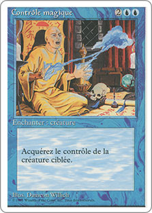 Control Magic\n4th Edition - French\nSingle\nMagic The Gathering