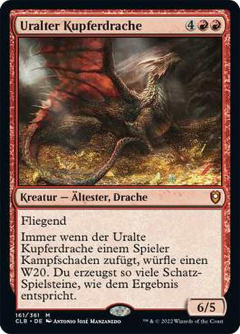 Ancient Copper Dragon\nCommander Legends: Battle for Baldur's Gate - German\nSingle\nMagic The Gathering