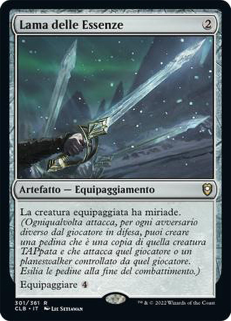 Blade of Selves\nCommander Legends: Battle for Baldur's Gate - Italian\nSingle\nMagic The Gathering