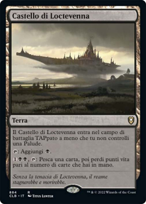 Castle Locthwain\nCommander Legends: Battle for Baldur's Gate - Italian\nSingle\nMagic The Gathering