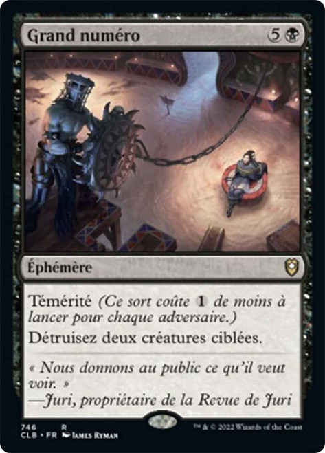 Curtains' Call\nCommander Legends: Battle for Baldur's Gate - French\nSingle\nMagic The Gathering