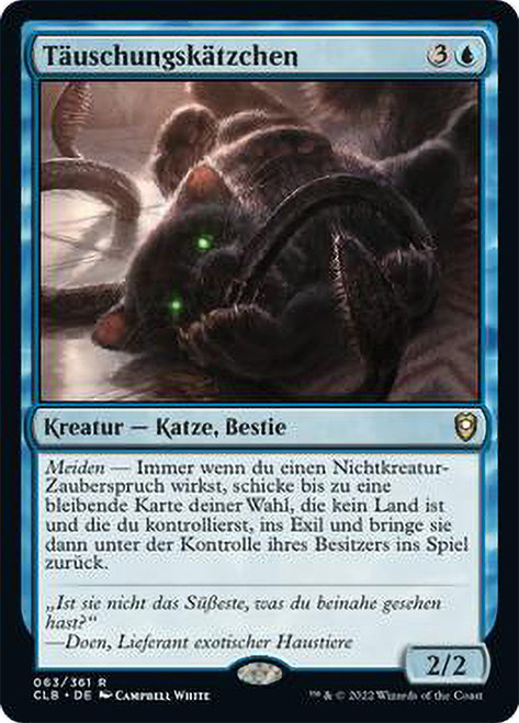 Displacer Kitten | Commander Legends: Battle for Baldur's Gate