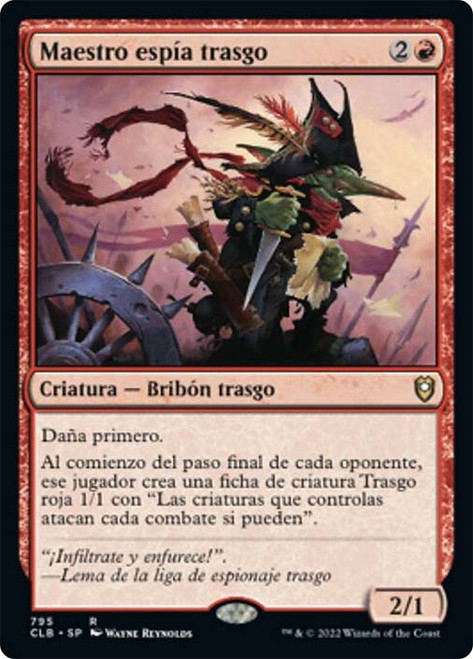Goblin Spymaster\nCommander Legends: Battle for Baldur's Gate - Spanish\nSingle\nMagic The Gathering
