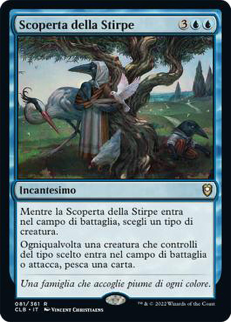 Kindred Discovery\nCommander Legends: Battle for Baldur's Gate - Italian\nSingle\nMagic The Gathering