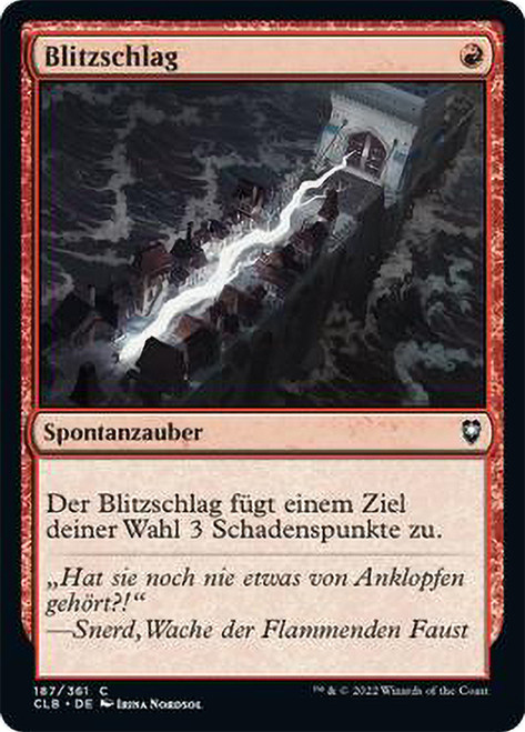 Lightning Bolt | Commander Legends: Battle for Baldur's Gate