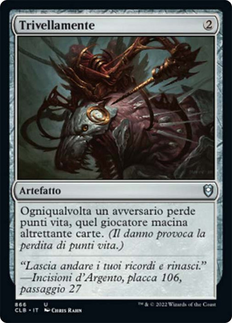 Mindcrank\nCommander Legends: Battle for Baldur's Gate - Italian\nSingle\nMagic The Gathering