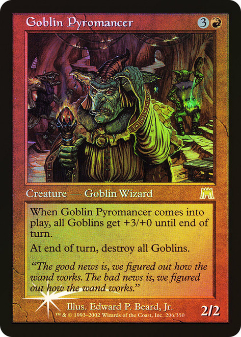Goblin Pyromancer\nOnslaught\nSingle\nMagic The Gathering