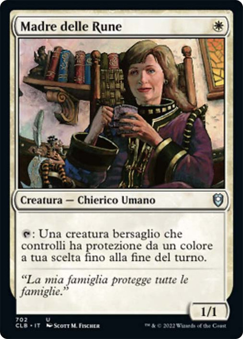 Mother of Runes\nCommander Legends: Battle for Baldur's Gate - Italian\nSingle\nMagic The Gathering