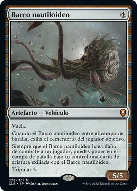 Nautiloid Ship\nCommander Legends: Battle for Baldur's Gate - Spanish\nSingle\nMagic The Gathering