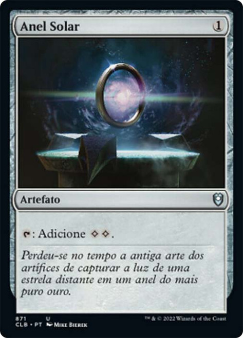 MTG Sol ring ドイツ語版 Sol Ring | Commander Legends: Battle for Baldur's Gate | Star City