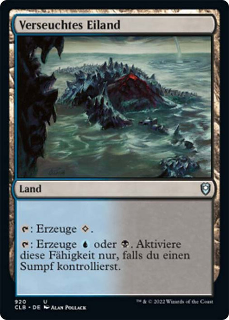 Tainted Isle\nCommander Legends: Battle for Baldur's Gate - German\nSingle\nMagic The Gathering