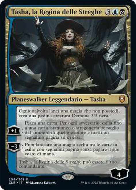 Tasha, the Witch Queen\nCommander Legends: Battle for Baldur's Gate - Italian\nSingle\nMagic The Gathering