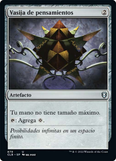 Thought Vessel\nCommander Legends: Battle for Baldur's Gate - Spanish\nSingle\nMagic The Gathering
