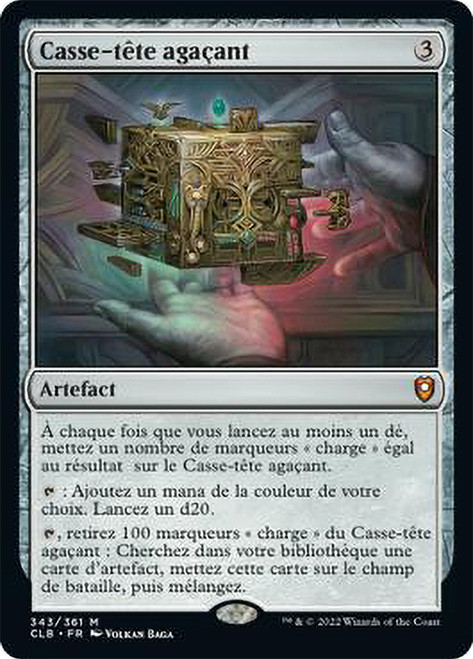 Vexing Puzzlebox\nCommander Legends: Battle for Baldur's Gate - French\nSingle\nMagic The Gathering