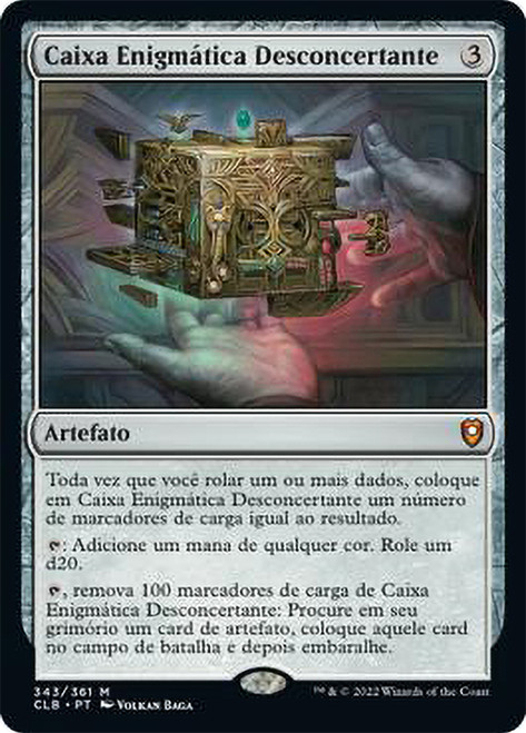 Vexing Puzzlebox\nCommander Legends: Battle for Baldur's Gate - Portuguese\nSingle\nMagic The Gathering